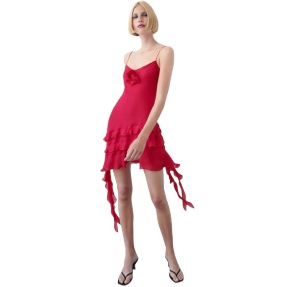 Zara Mini Dress Large - Picture 1 of 10